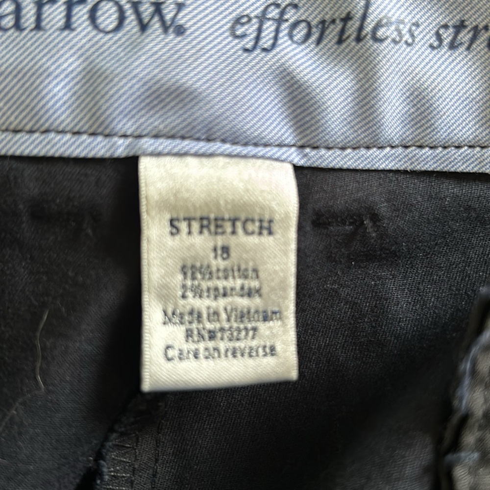 Croft & Barrow Effortless Stretch 18 Black Capris - Picture 8 of 10